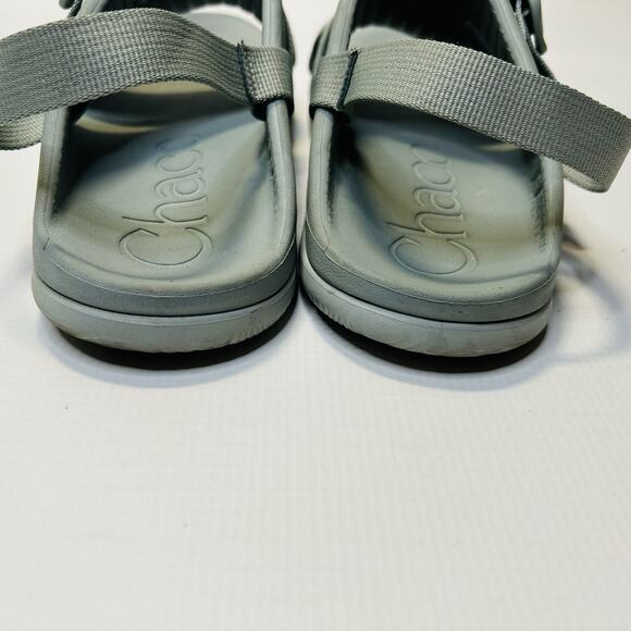 Chaco Chillos Sport Sandals Women's Size 8 Aqua Gray Comfort Strappy JCH108614 - Picture 7 of 9